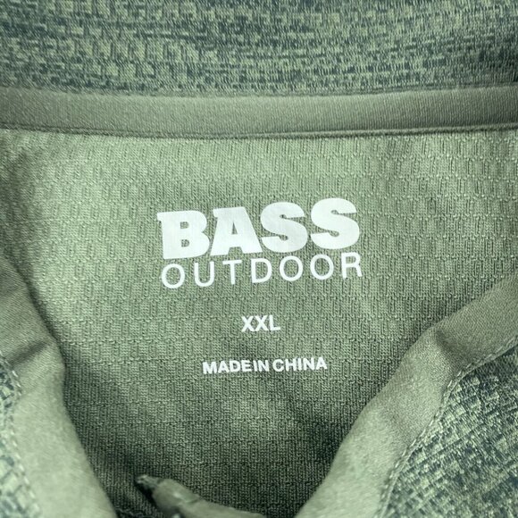 Bass Outdoor Mens Climber Quarter Zip Pullover XXL NWT 5103 - Picture 3 of 10